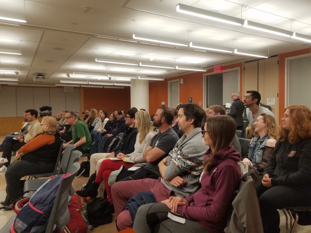 20/20 Free Library Tour Audience at San Francisco Main Library on March 1, 2020